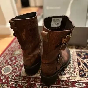 Bottes Rockport Anna Pour Femme - Cuir Vieilli Marron - Pointure 7 US - Neuf Avec Emballage